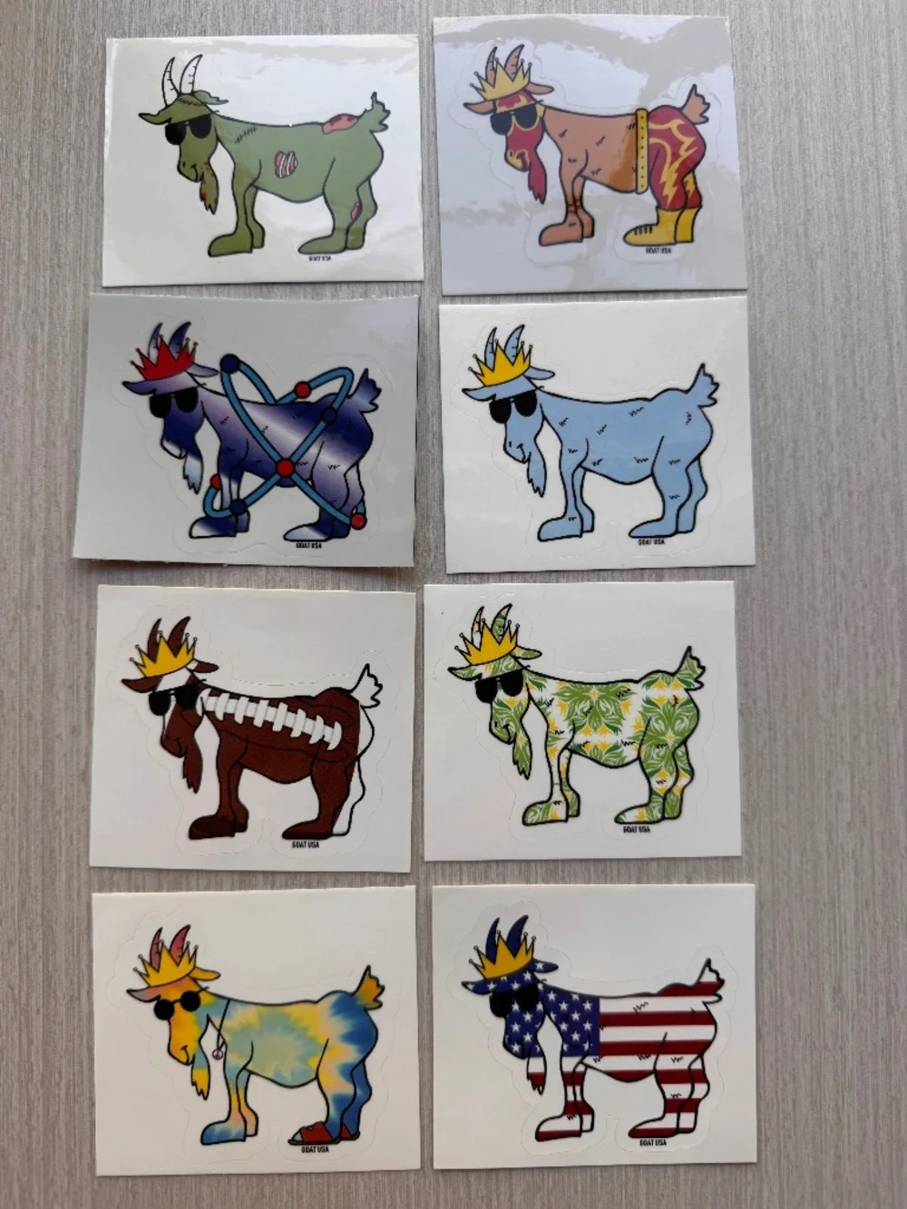 GOAT Sticker Set
